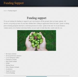 Funding support